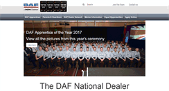 Desktop Screenshot of daf-apprenticeships.co.uk